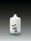 Joy of Childhood Famille-Rose Vase by 
																	 Dai Ronghua